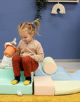 Soft Play Foam Block Set Light Pastel Explorer