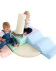 Soft Play Foam Block Set Light Pastel Explorer