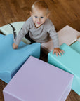 Soft Play Foam Block Set Light Pastel Explorer