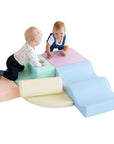 Soft Play Foam Block Set Light Pastel Explorer