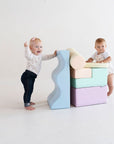 Soft Play Foam Block Set Light Pastel Explorer