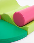 Soft Play Explorer Foam Block Set Pink and Green