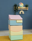 Light Pastel Foam Play Block Set for Toddlers