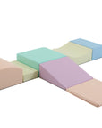 Light Pastel Foam Play Block Set for Toddlers