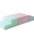 Pastel Foam Climber Play Set for Toddlers