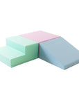Pastel Foam Climber Play Set for Toddlers