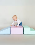 Pastel Foam Climber Play Set for Toddlers