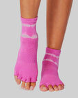 ToeSox Melody Half Toe Yoga Socks