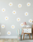 Daisy Flower Wall Decals | Nursery Decal Vinyl | Wall Decal | Wall Sticker