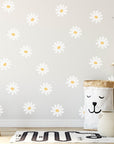 Daisy Flower Wall Decals | Nursery Decal Vinyl | Wall Decal | Wall Sticker