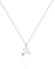 Personalized Birthstone Initial Necklace