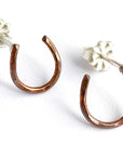 Lucky Horseshoe Stud Earrings - Extra Small - Kids Sizing