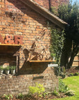 12″ Rusty Fat Font Metal Letters For The Home And Garden A–Z & 0–9