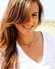 Lucky Horseshoe Charm Necklace