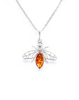 Amber Bee Necklace