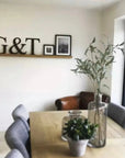Classic Rusty Metal Letters 5" And 12" A-Z 0-9 Rustic Signs For The Home And Garden