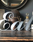 Galvanized Steel Metal Eat Wall Decoration.