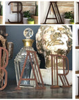 Rustic Art Deco Signs Rusty Metal Alphabet Letters – Home & Garden A-Z 0-9