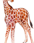 Big Wall sticker Set for kids, Baby giraffe