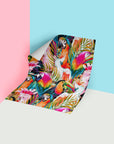 Color Parrot | Color Parrot Removable Wallpaper | Peel and Stick |