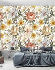 Madelyn Nursery Floral Decor Wallpaper Madelyn Nurse... | Wonderwallsboutique