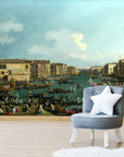 Regatta on the Canale Grande by Canaletto Wallpaper ... | Wonderwallsboutique