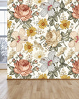 Madelyn Nursery Floral Decor Wallpaper Madelyn Nurse... | Wonderwallsboutique