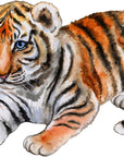 Big Wall sticker Set for kids, Tiger Cub
