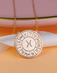 Zodiac Star Sign Birthday Necklace