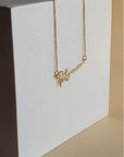 Horizontal 2 Side Name Necklace