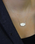 Country Silver Necklace