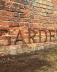 Classic Rusty Metal Letters 5" And 12" A-Z 0-9 Rustic Signs For The Home And Garden
