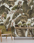 Vintage jungle wallpaper Peel and Stick | Wonderwallsboutique
