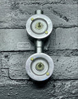 Double Gang Solid Cast Conduit Light Switch | 2 Way Industrial Vintage Style