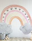 Rainbow wall decal, Nursery wall decal, rainbow wall stickers, large rainbow wall decal, watercolor rainbow decal, boy wall decal Kids room
