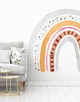 Large Watercolour Rainbow Wall Sticker Mural Ideal for Nursery, Kids Room, Photo Prop, Baby Shower, Rainbow Baby, Bedroom Decoration