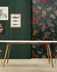 Dark floral wallpaper Mural | Wonderwallsboutique