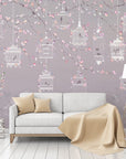 Birdcage Wallpaper Peel and Stick | Wonderwallsboutique