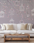 Birdcage Wallpaper Peel and Stick | Wonderwallsboutique