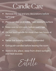 Bubble Cube Candle