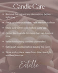 Scalloped Ball Candle