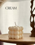 Bubble Cube Candle