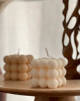 Bubble Cube Candle