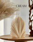 Sculptural Palm Leaf Candle