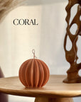 Scalloped Ball Candle