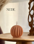 Scalloped Ball Candle