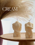 Handmade Soy Body Candle: Sculptural Home Decor-2