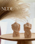 Shy Couple Candle Set