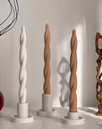 Tall Twisted Taper Candle