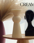 Ribbed Pillar Candle | Chess Figure